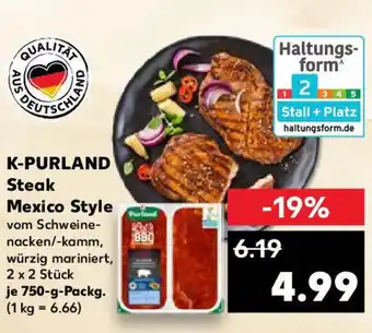 Kaufland K-PURLAND Steak Mexico Style Angebot