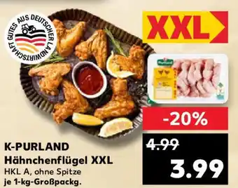 Kaufland K-PURLAND Hähnchenflügel XXL Angebot