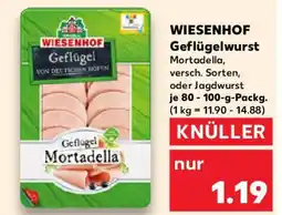 Kaufland WIESENHOF Geflügelwurst Angebot