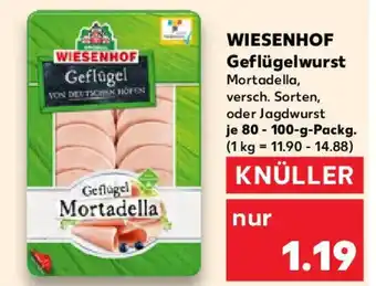 Kaufland WIESENHOF Geflügelwurst Angebot