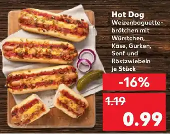 Kaufland Hot Dog Angebot