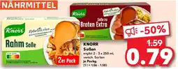 Kaufland KNORR Soßen Angebot