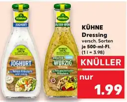 Kaufland KÜHNE Dressing Angebot