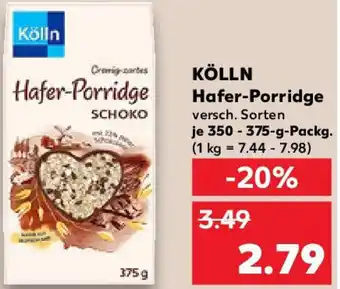 Kaufland KÖLLN Hafer-Porridge Angebot