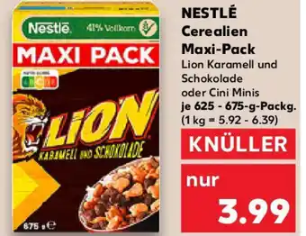 Kaufland NESTLÉ Cerealien Maxi-Pack Angebot