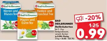 Kaufland BAD HEILBRUNNER Heilkräutertee Angebot