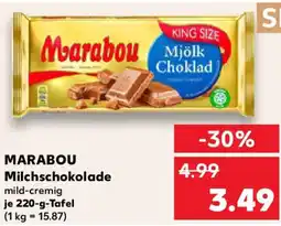 Kaufland MARABOU Milchschokolade Angebot