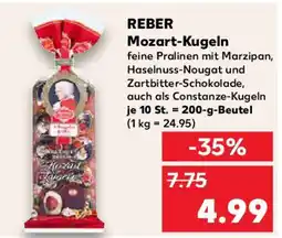 Kaufland REBER Mozart-Kugeln Angebot