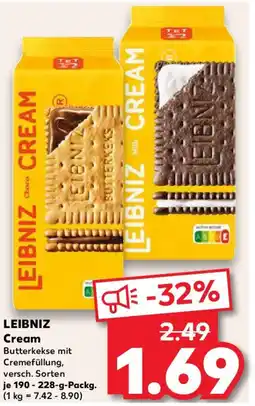 Kaufland LEIBNIZ Cream Angebot