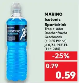 Kaufland MARINO Isotonic Sportdrink Angebot