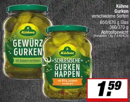 L. STROETMANN GROSSMARKT Kühne Gurken Angebot