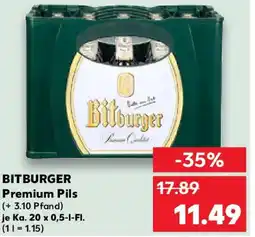 Kaufland BITBURGER Premium Pils Angebot