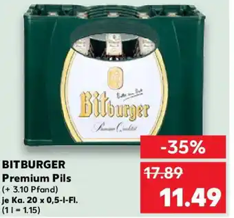 Kaufland BITBURGER Premium Pils Angebot