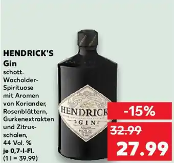 Kaufland HENDRICK'S Gin Angebot