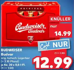 Kaufland BUDWEISER Budvar Angebot