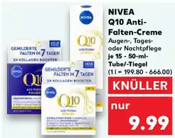 Kaufland NIVEA Q10 Anti- Falten-Creme Angebot