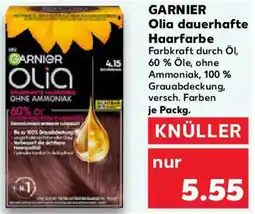 Kaufland GARNIER Olia dauerhafte Haarfarbe Farbkraft Angebot