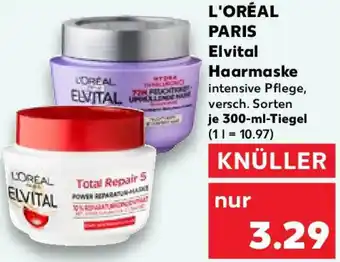 Kaufland L'ORÉAL PARIS Elvital Haarmaske Angebot