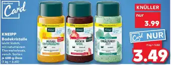 Kaufland KNEIPP Badekristalle Angebot