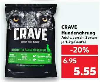 Kaufland CRAVE Hundenahrung Angebot