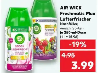 Kaufland AIR WICK Freshmatic Max Lufterfrischer Angebot