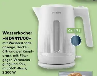 Kaufland PHILIPS Wasserkocher HD9411/00 Angebot