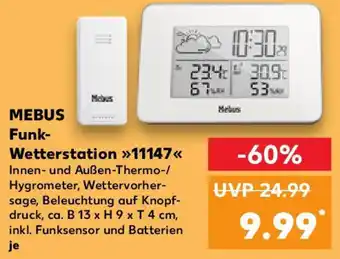 Kaufland MEBUS Funk- Wetterstation 11147 Angebot