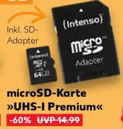 Kaufland microSD-Karte UHS-I Premium Angebot