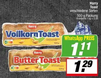 L. STROETMANN GROSSMARKT Harry Toast Angebot