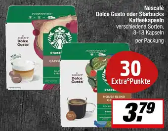 L. STROETMANN GROSSMARKT Nescafé Dolce Gusto oder Starbucks Kaffeekapseln Angebot