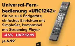 Kaufland Universal-Fern- bedienung URC1242 Angebot