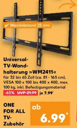 Kaufland Universal- TV-Wand- halterung WM2411 Angebot