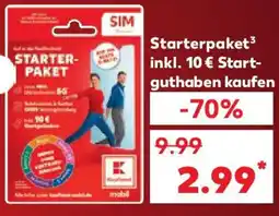 Kaufland Starterpaket Angebot