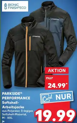 Kaufland PARKSIDE PERFORMANCE Softshell- Arbeitsjacke Angebot