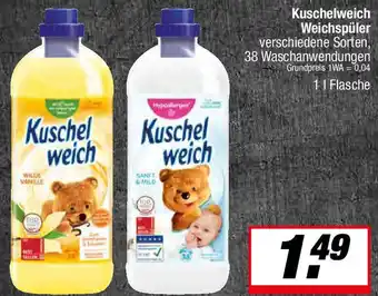 L. STROETMANN GROSSMARKT Kuschelweich Weichspüler Angebot