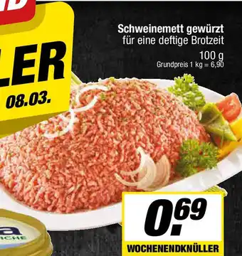 L. STROETMANN GROSSMARKT Schweinemett gewürzt Angebot