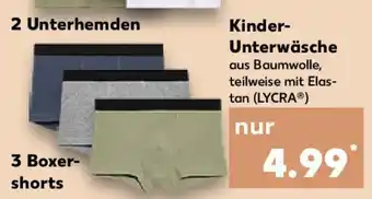 Kaufland Kinder- Unterwäsche Angebot