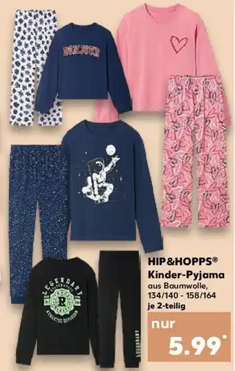 Kaufland HIP&HOPPS Kinder-Pyjama Angebot