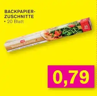 KODi BACKPAPIER- ZUSCHNITTE Angebot