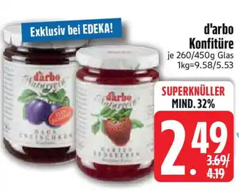 Edeka d'arbo Konfitüre Angebot