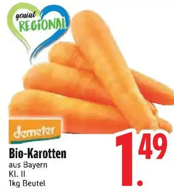 Edeka demeter Bio-Karotten Angebot