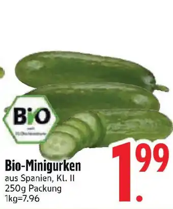 Edeka Bio-Minigurken Angebot