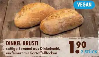 Edeka Dinkel krusti saft verfeinert mit Kartoffelflocken Angebot