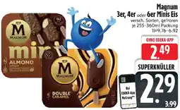 Edeka Magnum 3er, 4er oder ber Minis Eis Angebot