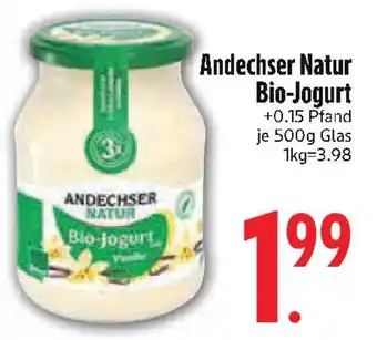 Edeka Andechser Natur Bio-Jogurt Angebot