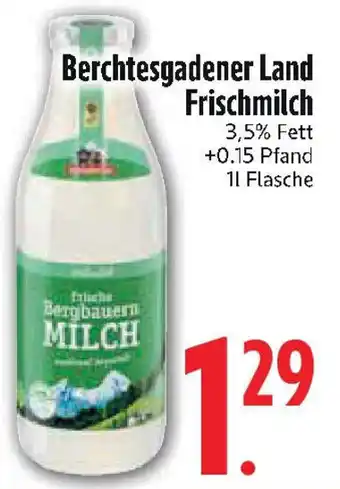 Edeka Berchtesgadener Land Frischmilch Angebot