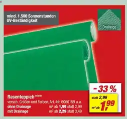 toom Baumarkt Rasenteppich Angebot