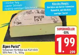 Edeka Alpen Purist Angebot