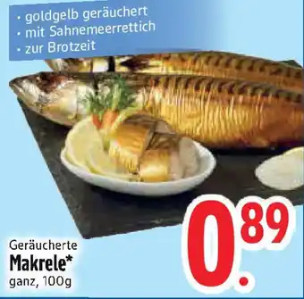 Edeka Geräucherte Makrele Angebot