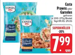 Edeka Costa Prawns oder Garnelen Angebot